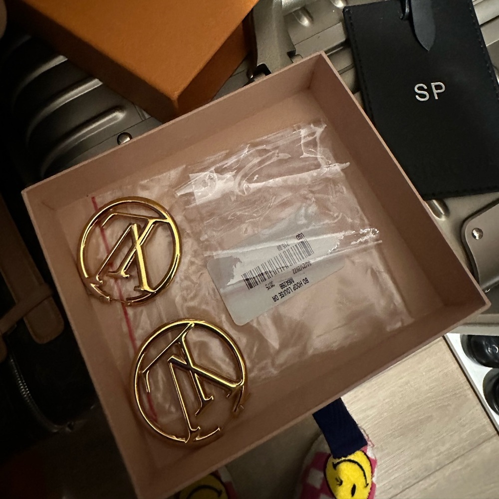 Brand new Louis vuttion earrings